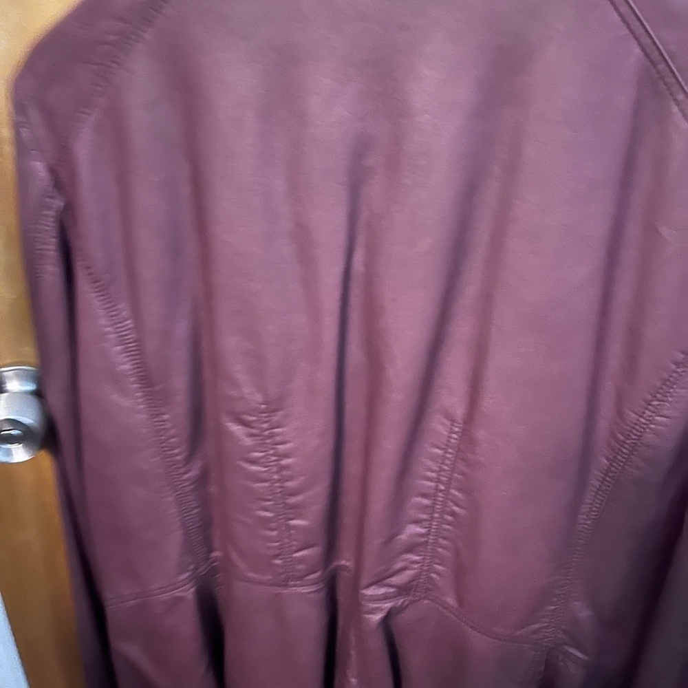 Black Rivet Leather Jacket. - Picture 6 of 6